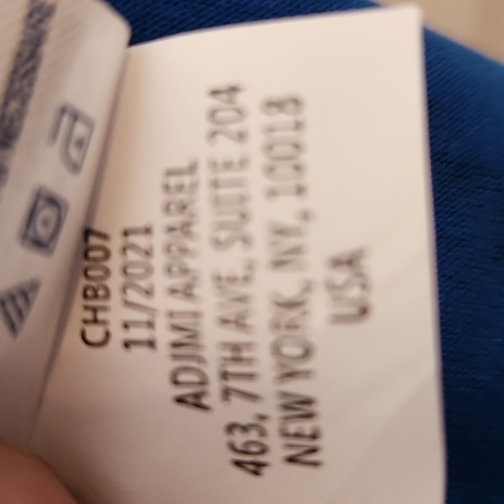 Champion Royal Blue Logo Print T-Shirt Size M NWT - Picture 9 of 9